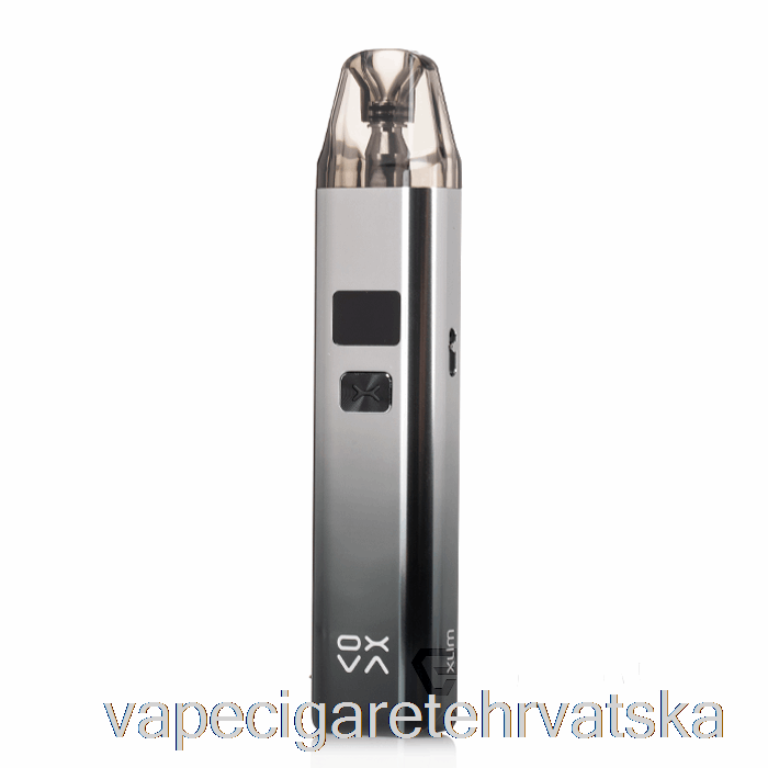 Vape Cigareta Oxva Xlim V2 25w Pod Sustav Sjajno Srebrno Crna